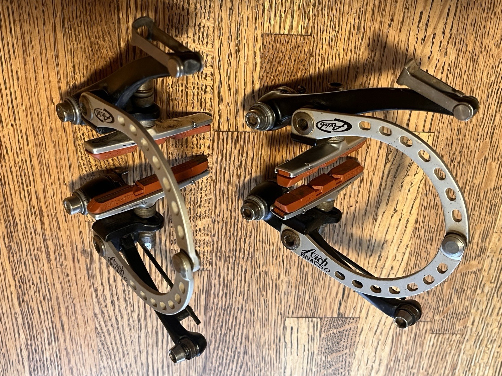 Vintage Avid Arch Rival 50 V-brake set, Front And Rear