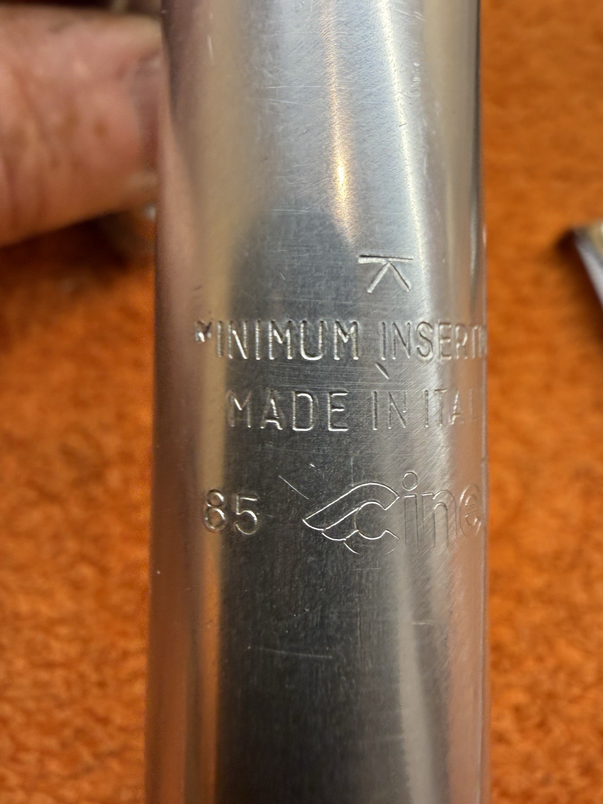 Cinelli 1A Aluminum Quill Stem Silver 1 in Steerer 26 mm Clamp 85 mm