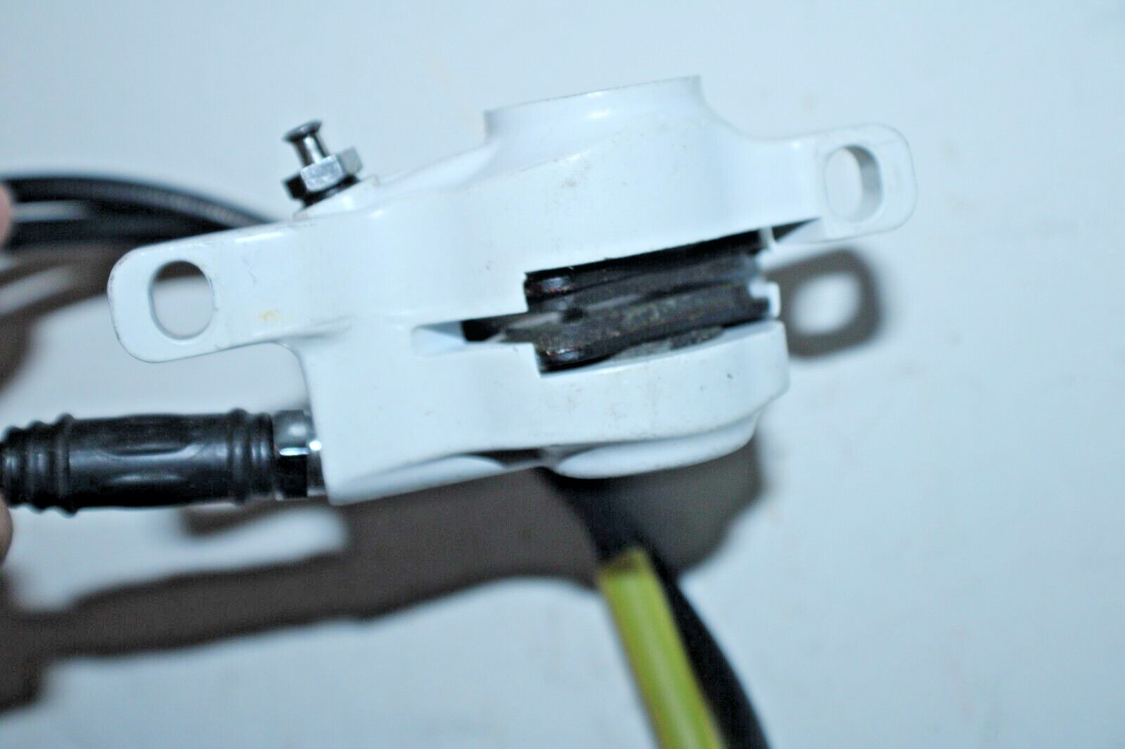 Zoom Hydraulic Disc Brake Caliper Front White 74mm Post Mount MTB USA Shipper :)