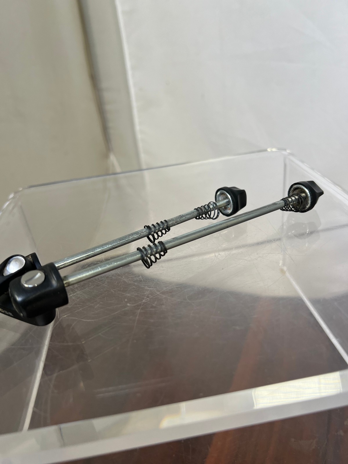Vintage Shimano Deore XT Front Rear Wheel Skewer Set Retro MTB