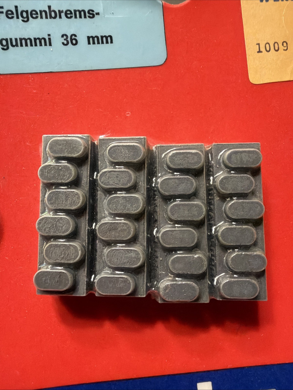 Vintage Weinmann Brev Wertkauf 36mm Replacement Pad Inserts Germany NOS