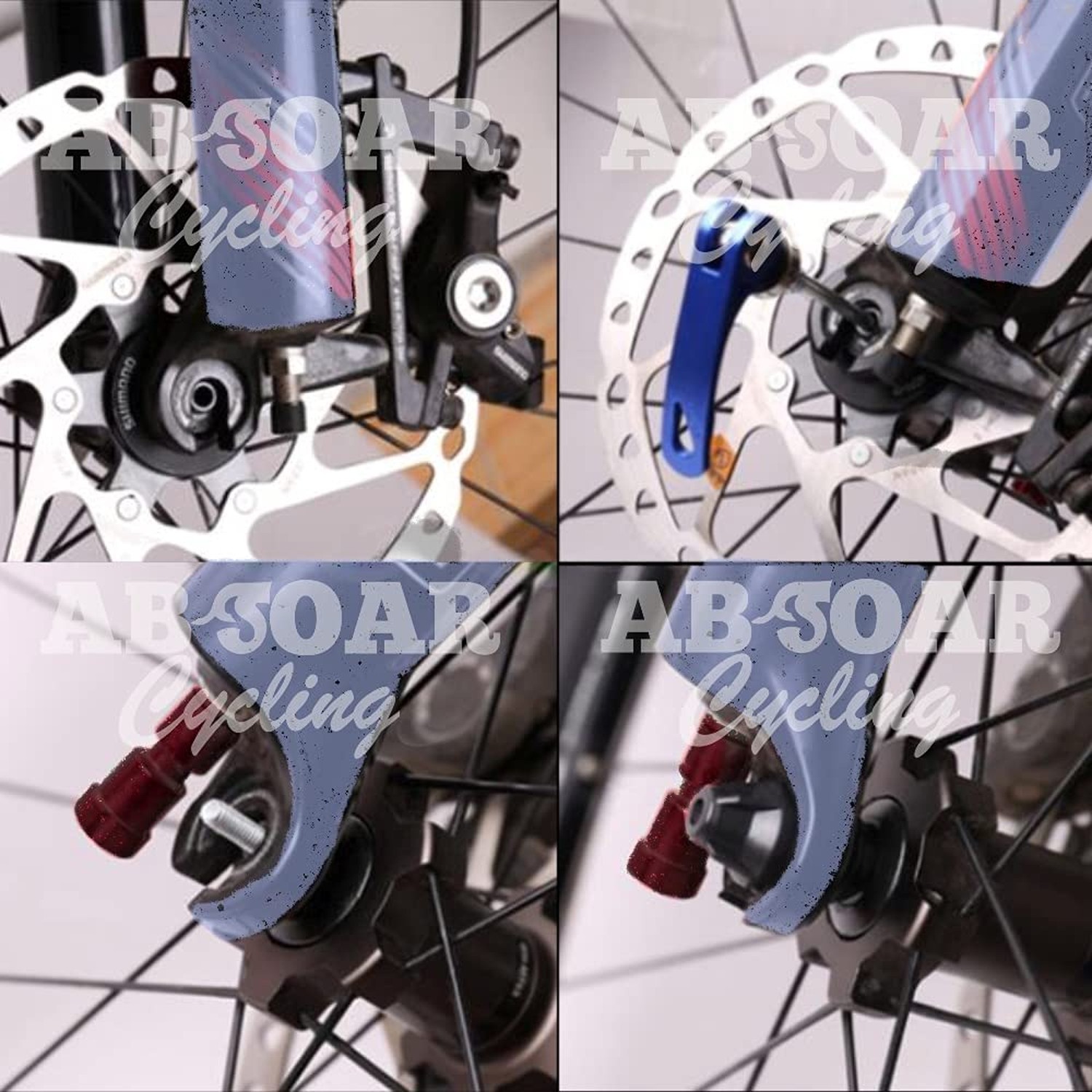 Bike Skewer Quick Release Mountain Bike Road City Bike 145/185 mm, Black Pole