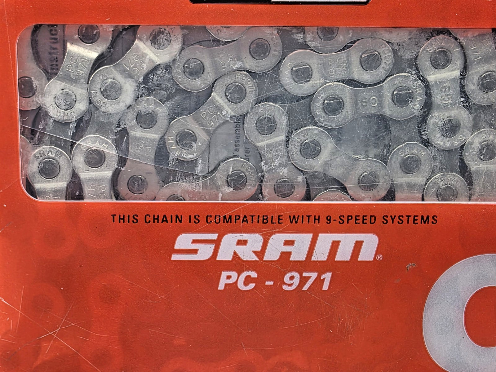 SRAM PC-971 PowerChain bicycle chain 9 speed bikes NIB Part # 87.2745.114.105