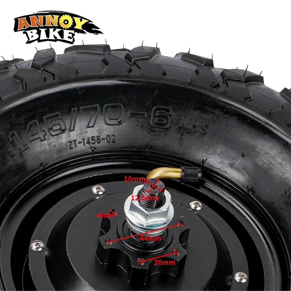Electric Wheelbarrow Cart Gear Hub Motor Kit 24V 36 V48V 350 W 500W 14.5 inch