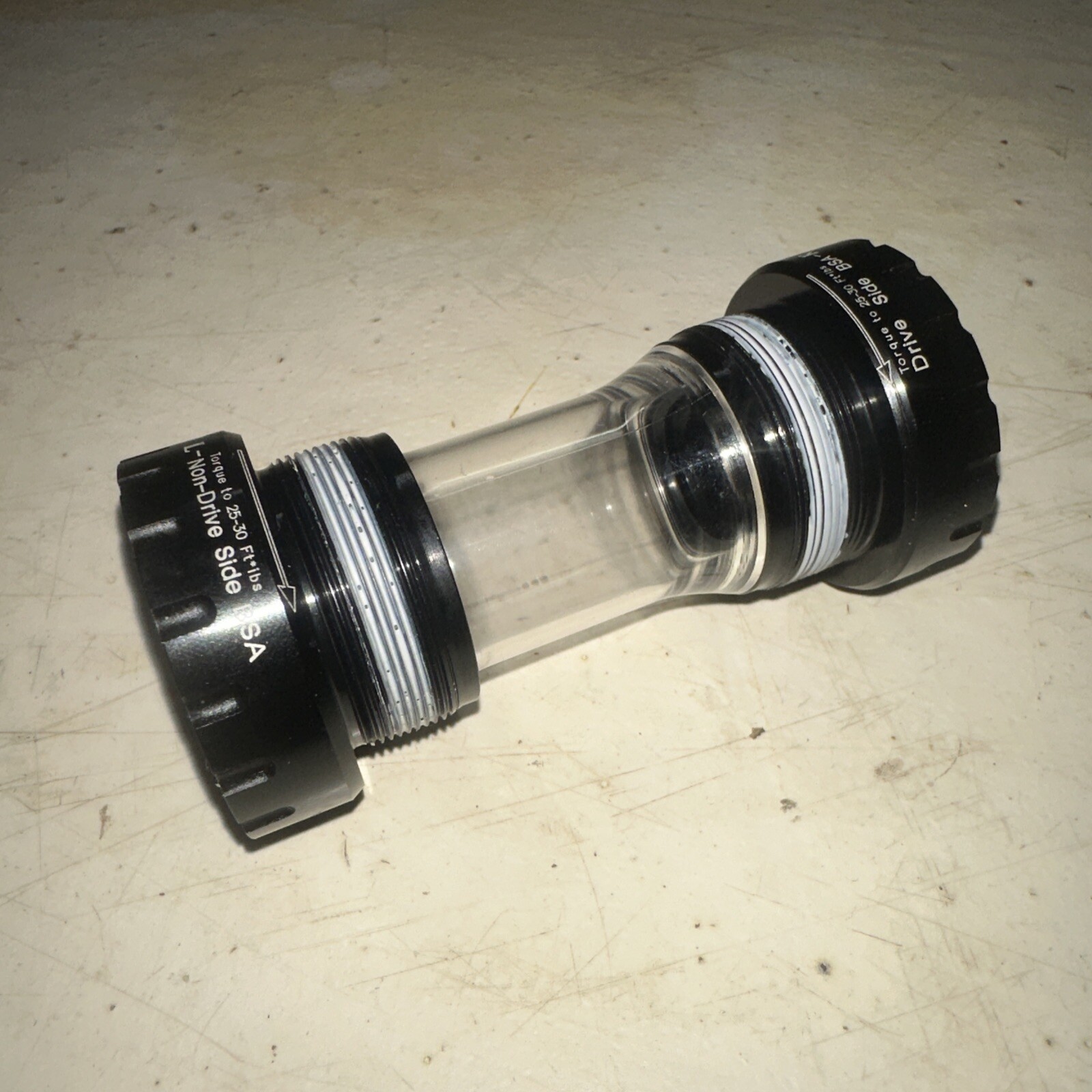 Bottom Bracket Black BSA English 1.37” x 24 TPI 68 mm GXP SRAM style 22/24mm
