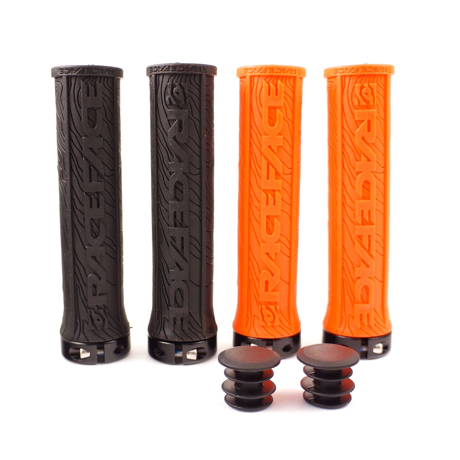 Race Face Half Nelson Lock-On Handlebar Grip MTB XC DH Orange or Black