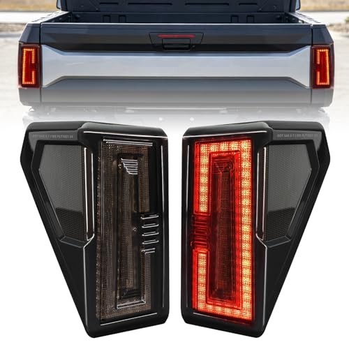 2 Pack UTV Tail Lights for Polaris Ranger 1000 (2020–2025) & Crew 1000 black