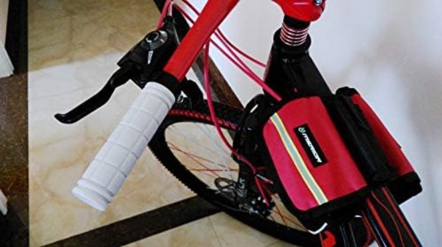 Colorful 4.7″ Rubber Handle Grips for Kids’ Bikes – Easy Install & Anti-Slip