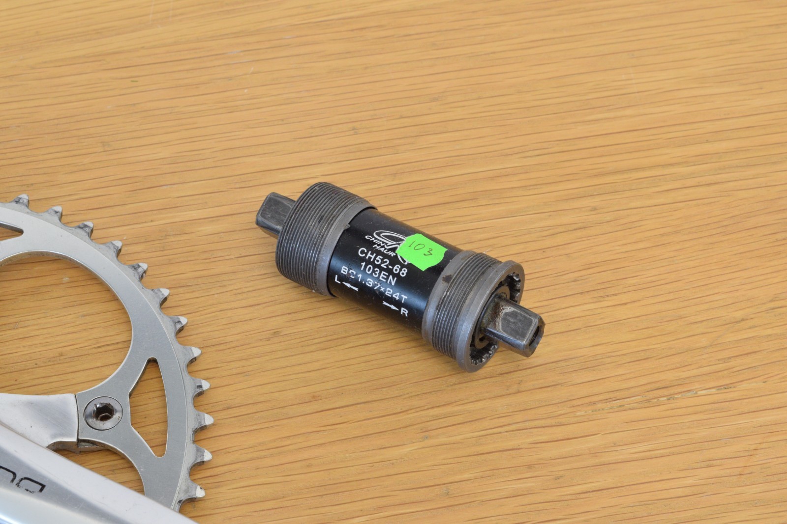 Sugino RD2 Japan crankset 165mm track fixie pista velodrome