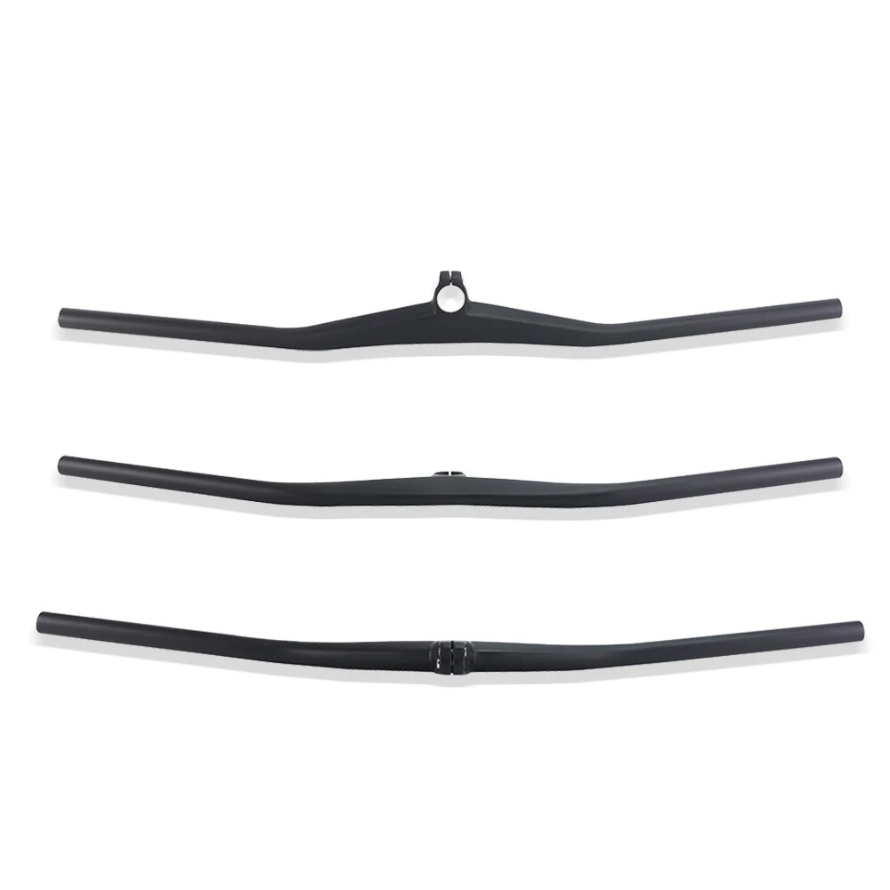 Carbon Fiber Integrated Mountain Bicycle Handlebar 2 Degree Riser Bar with Stem