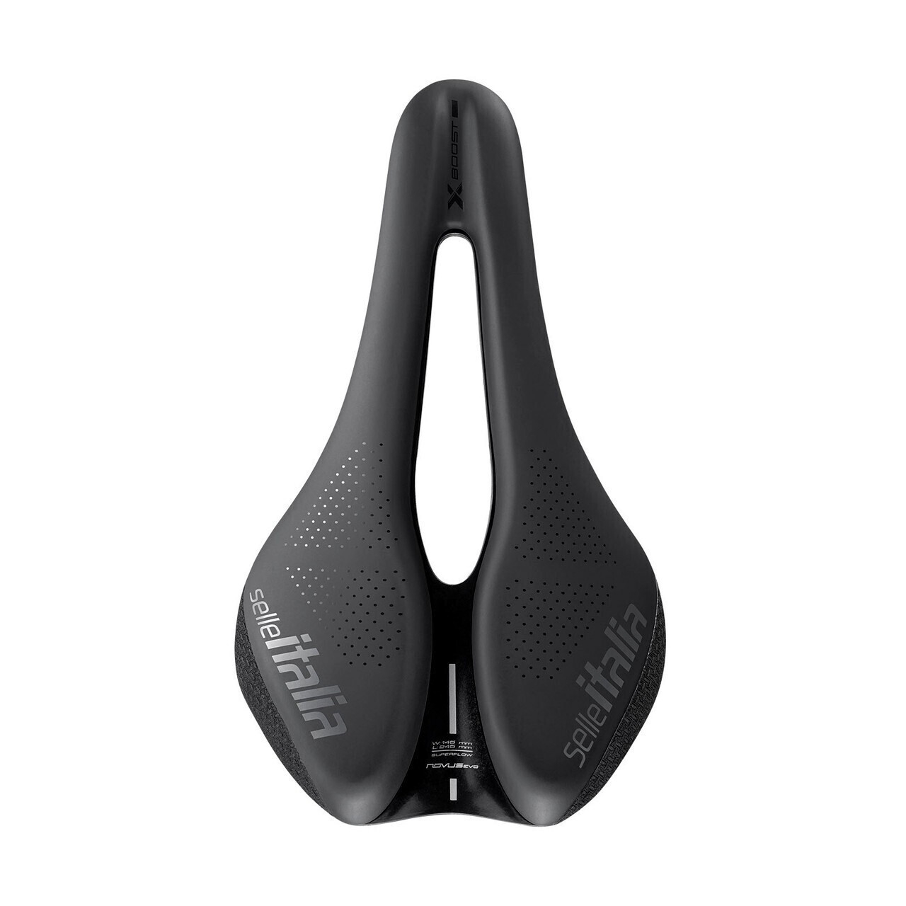 SELLE ITALIA Novus Boost Evo X-Cross Gravel Superflow Saddle 145 x 245mm