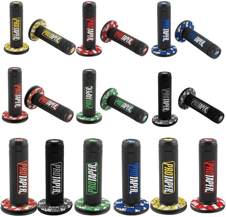 7/8″ Motorcross Handle Grips Dirt Bike 22mm 24mm Truster Grips Motorcycle Erg…