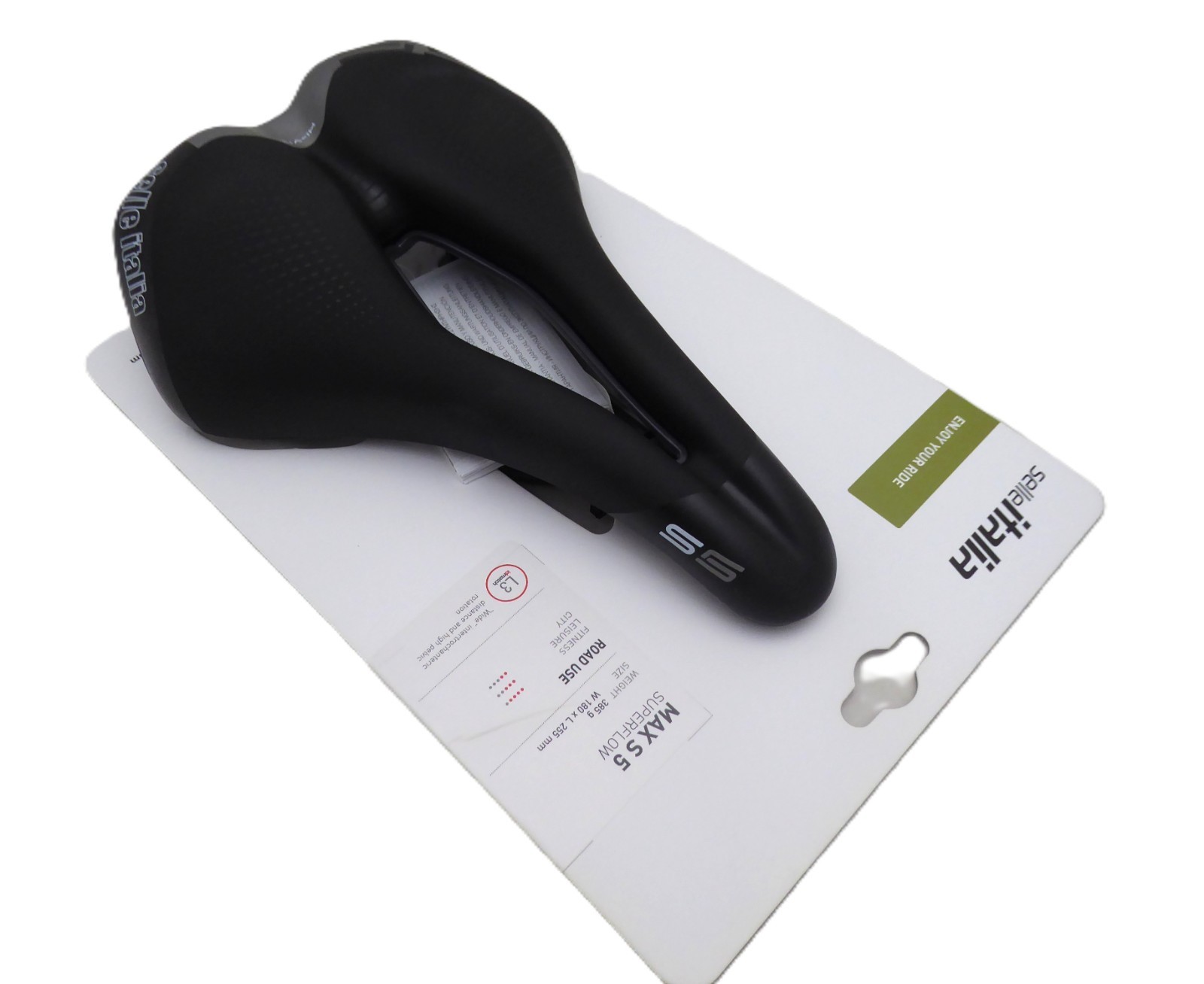 Selle Italia Max S 5 Superflow Gravel & Road Saddle – Comfort, Lightweight