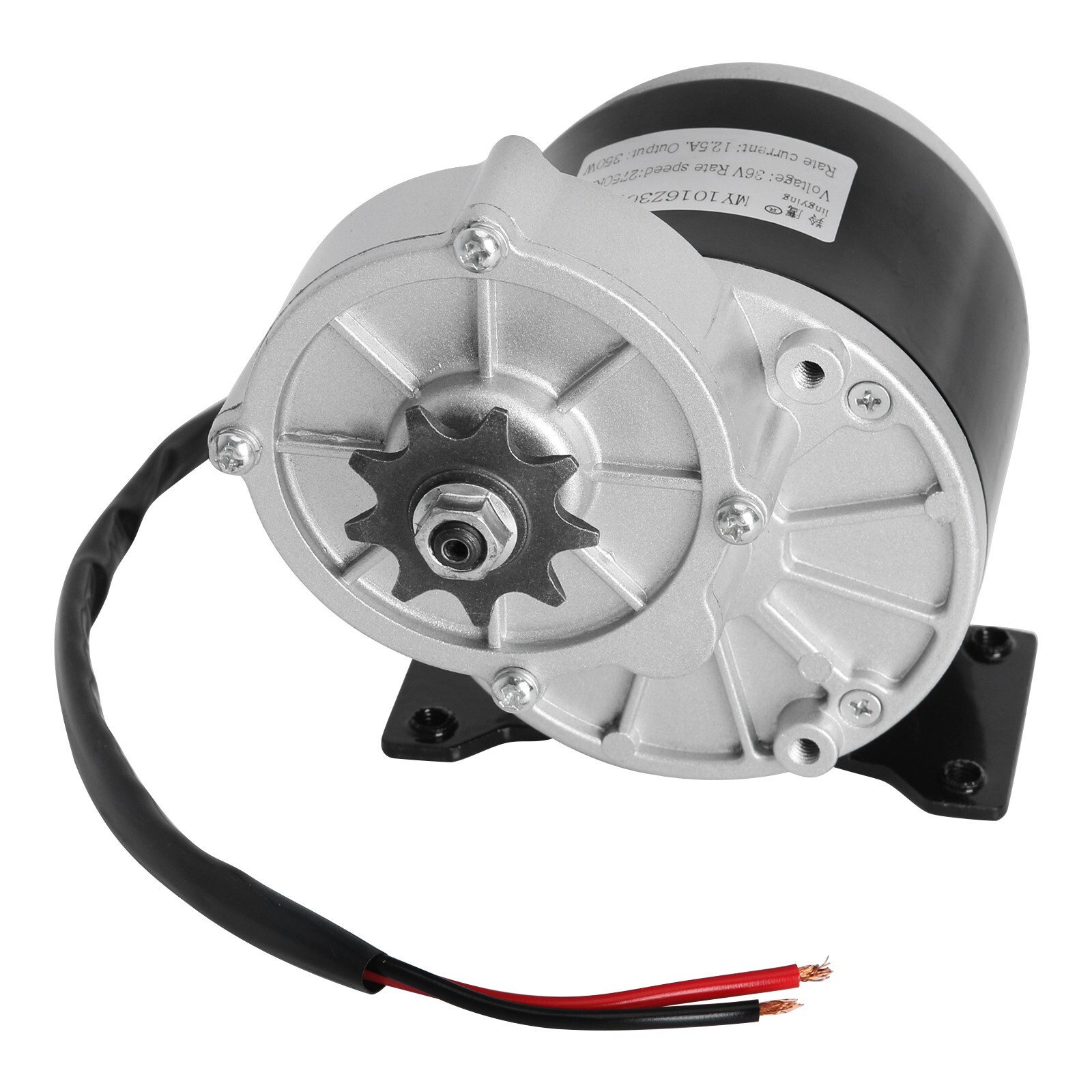MY1016Z3 350W 36V Gear Reduction DC Brush Motor Mini Bikes Scooters