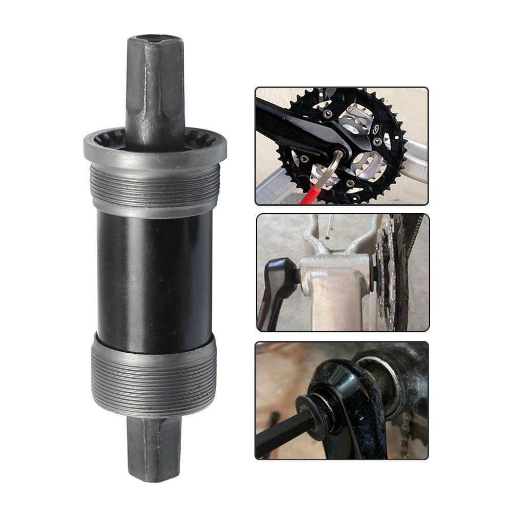 Square Taper JIS Bottom Bracket 68 X110mm/123mm/127mm for Mountain Bike Repla…