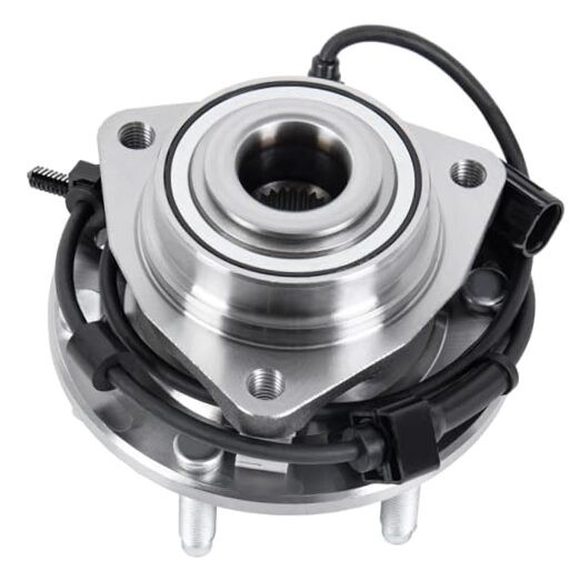 513188 Front Wheel Hub Bearing Assembly Compatible 6 Lugs w/ABS Compatible for
