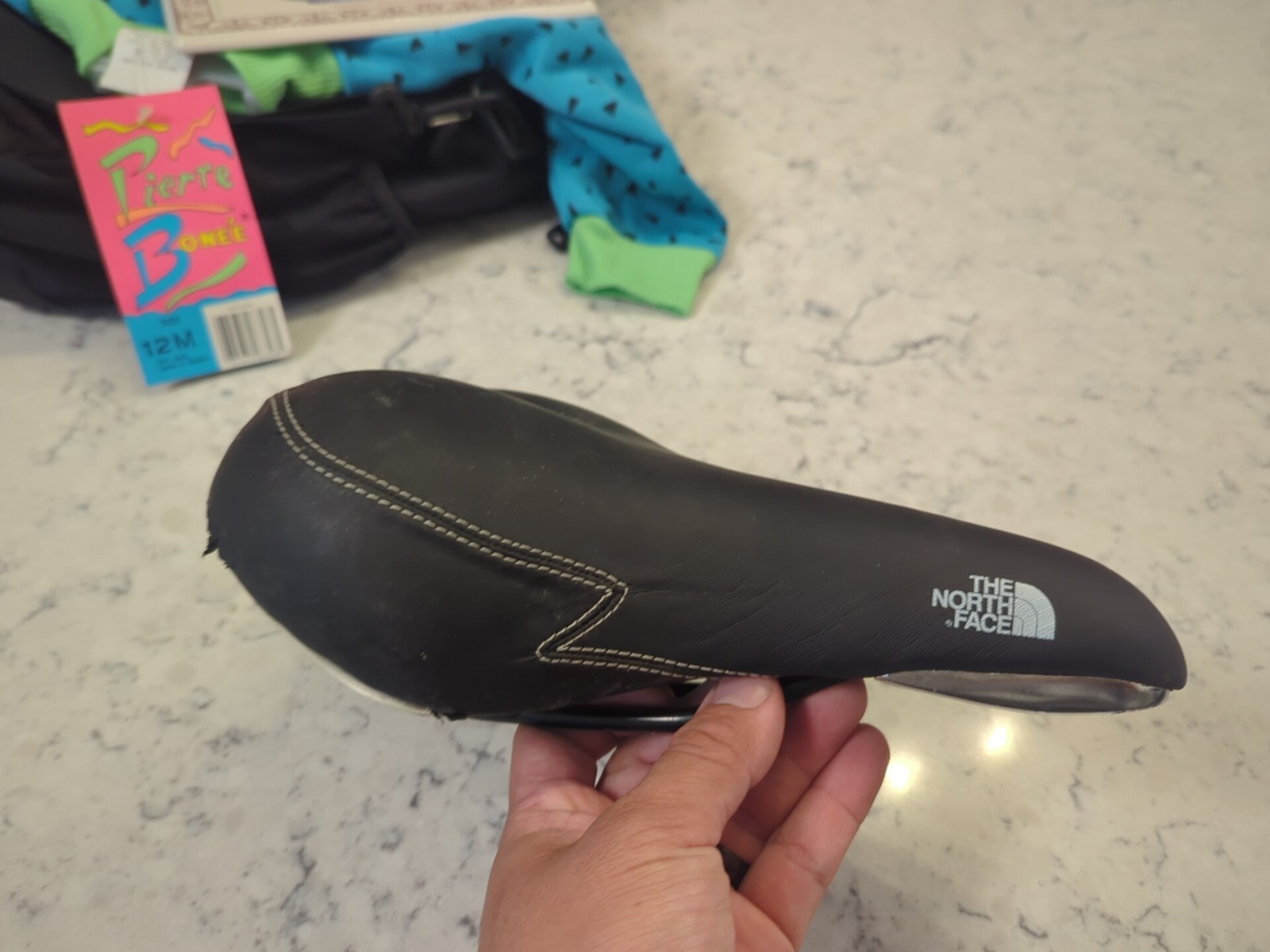 Velo The North Face Hybrid Bike Saddle 250/135mm Black Touring Road USA Shipper