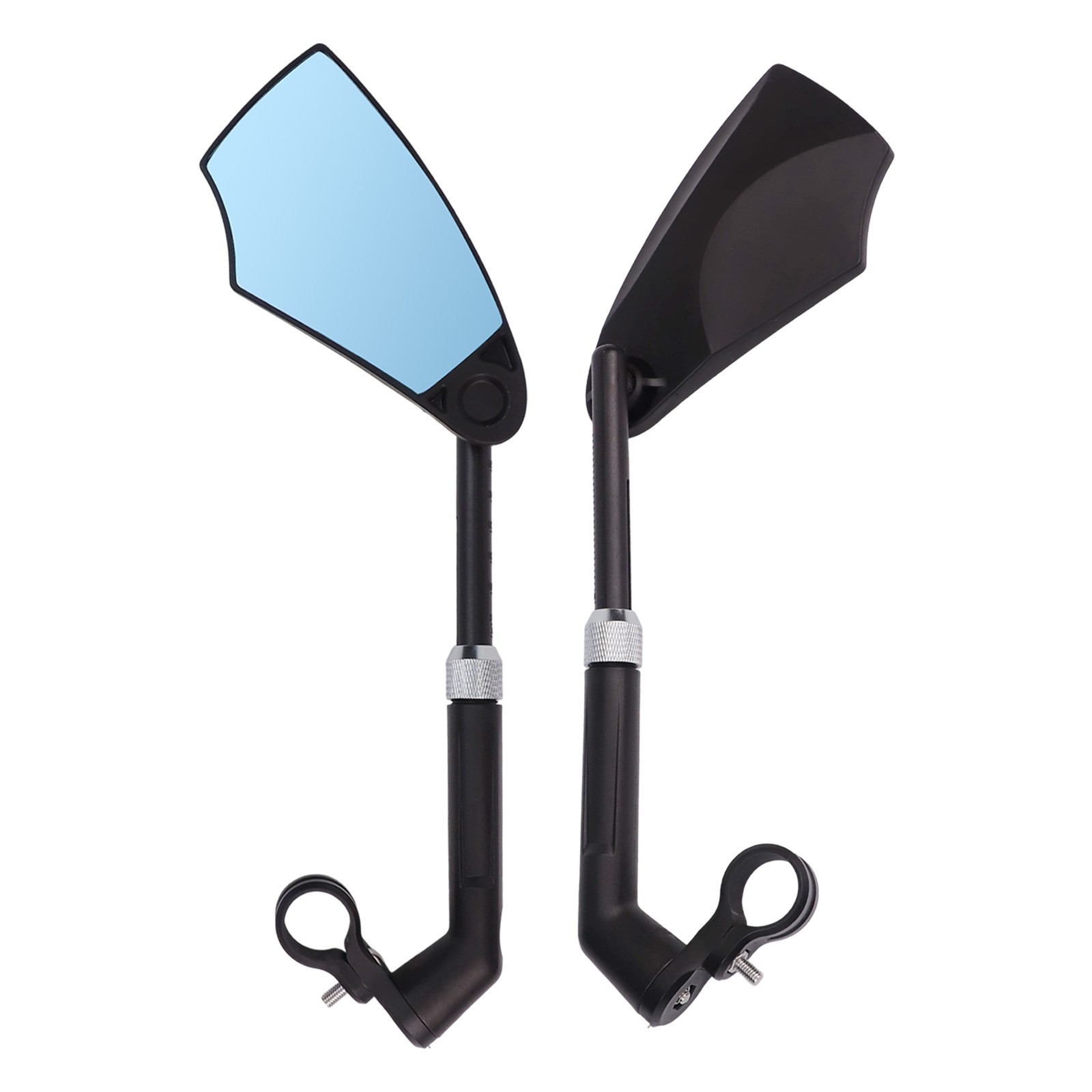 Retractable Mountain Bike Mirrors with Safety Features and Adjustability