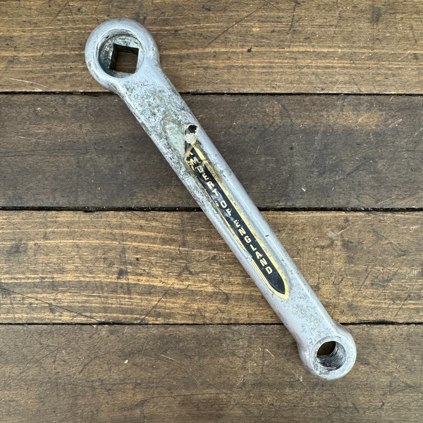 Vintage Lambert Left Crank Arm 170 mm Square LEFT ONLY ORPHAN Of England