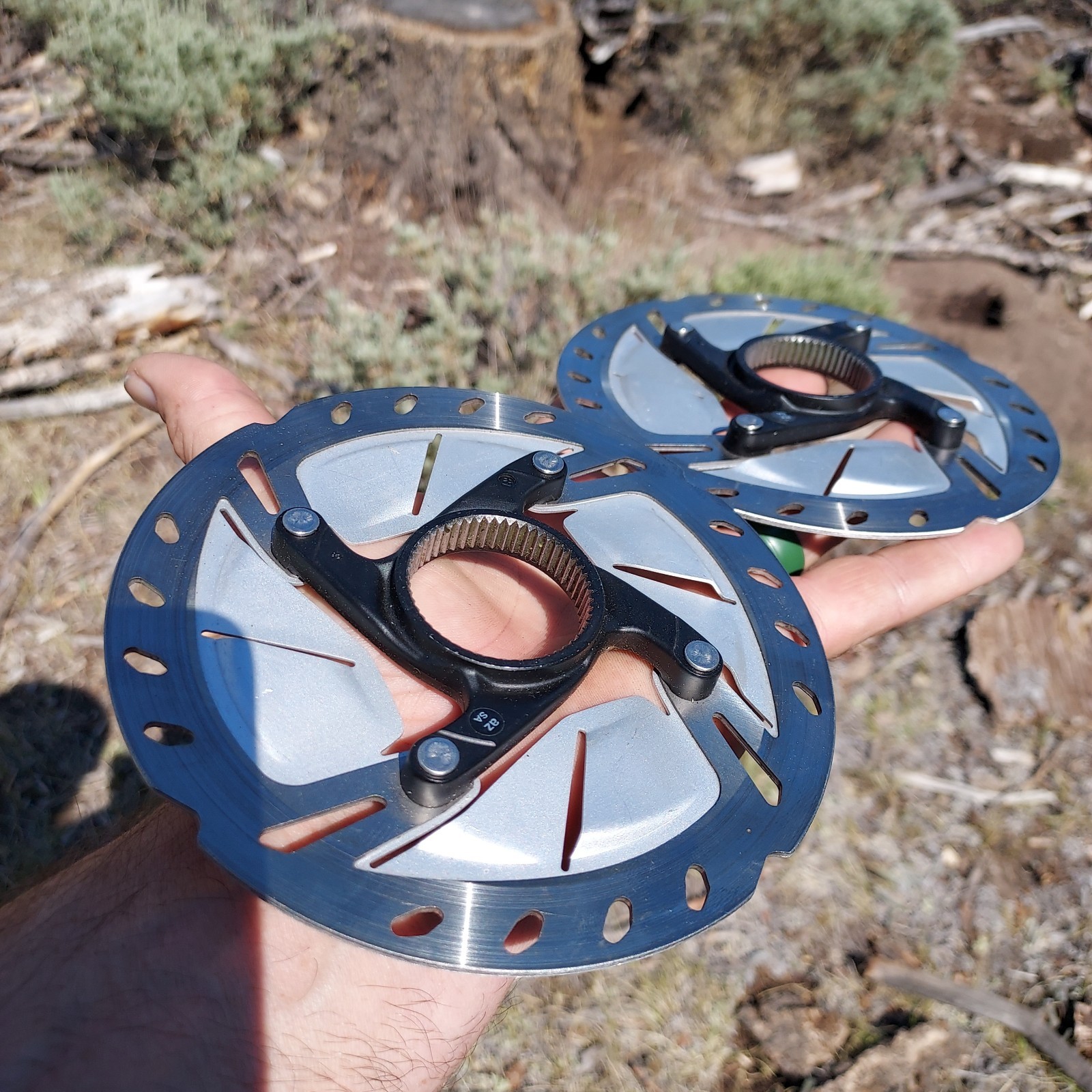 (2) 140mm Shimano Ultegra SM-RT800-SS Disc Brake Rotors