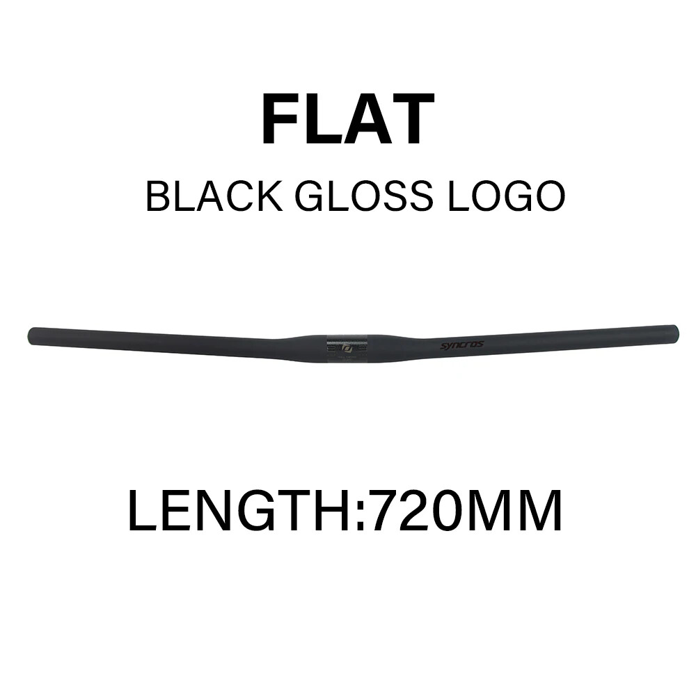 Mountain Bike Carbon Handlebar Diameter 31.8mm Length 580-740mm Bicycle Parts