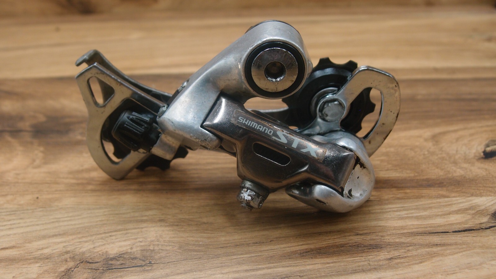 1993 rear derailleur Shimano STX RD-MC30 VIA Japan mid cage 7 speed