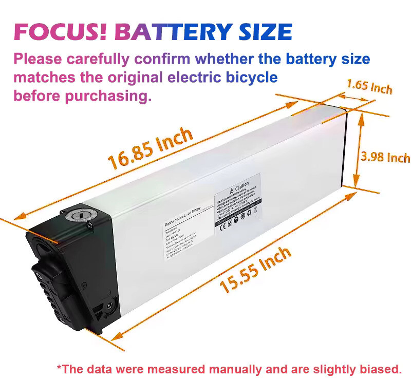 48V 10Ah Folding E-Bike Battery for ANCHEER TotGuard Pioneer Electric Bike UL
