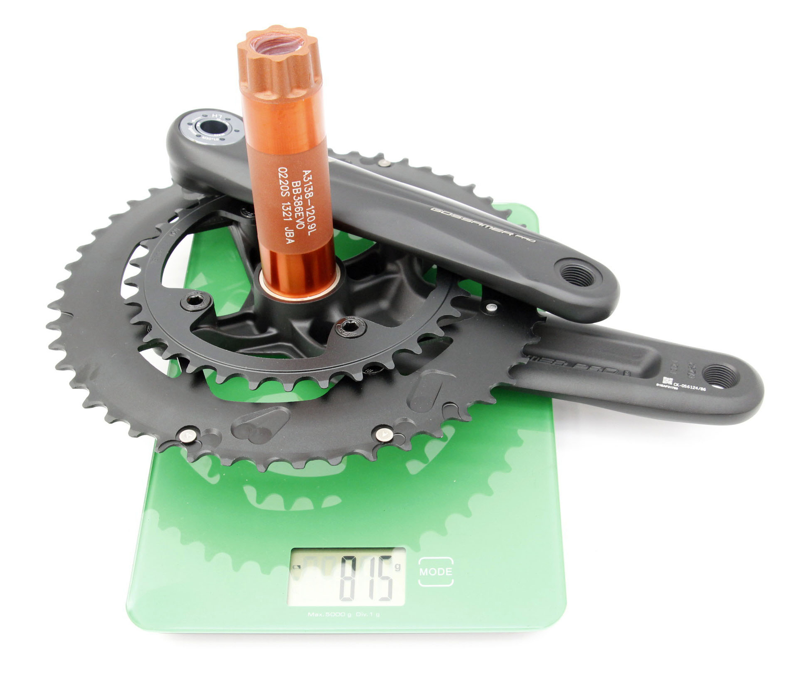 FSA Gossamer Pro Road Gravel Bike Crankset 50/34T 170mm BB386EVO 11 12 Speed