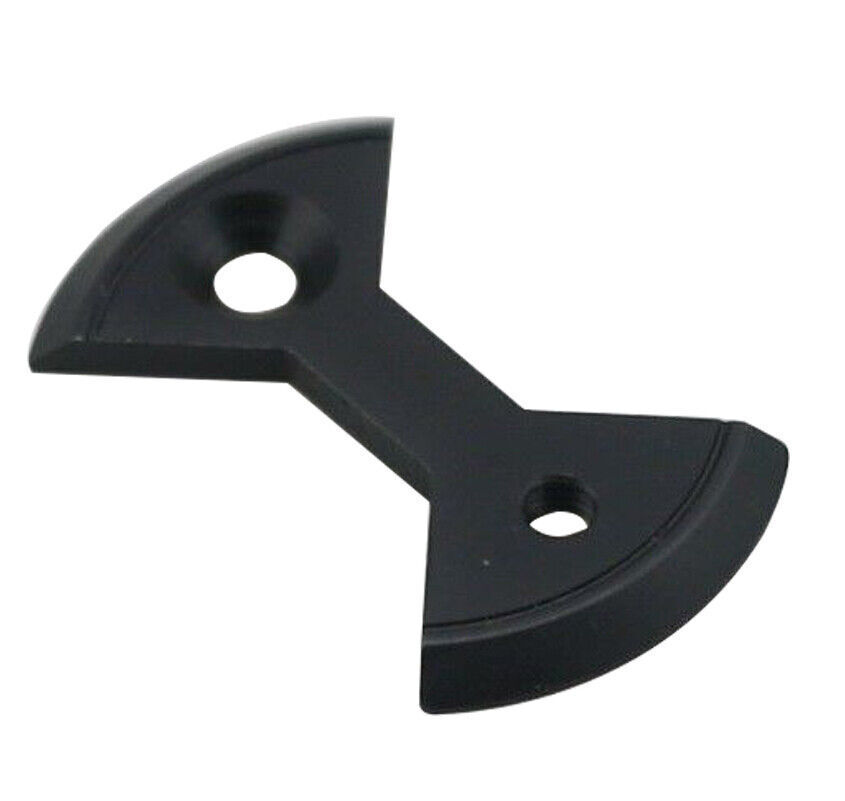 J&L 4pcs Bow tie Titanium Pedal Plate For SpeedPlay Zero & Light Action Titanium