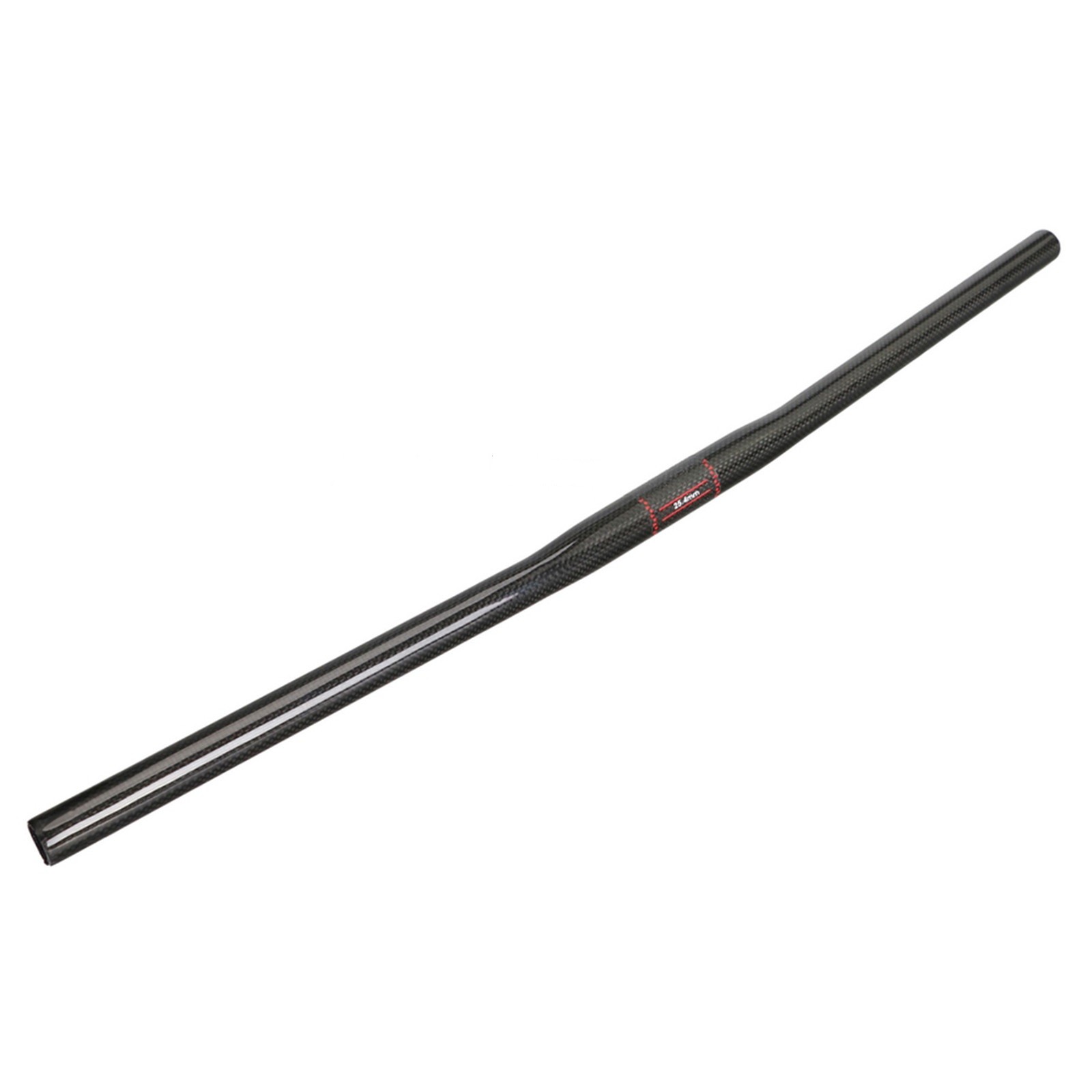 25.4 Carbon MTB Handlebar Riser Bar Mountain Bike Bicycle Handle Bar 3K Glossy