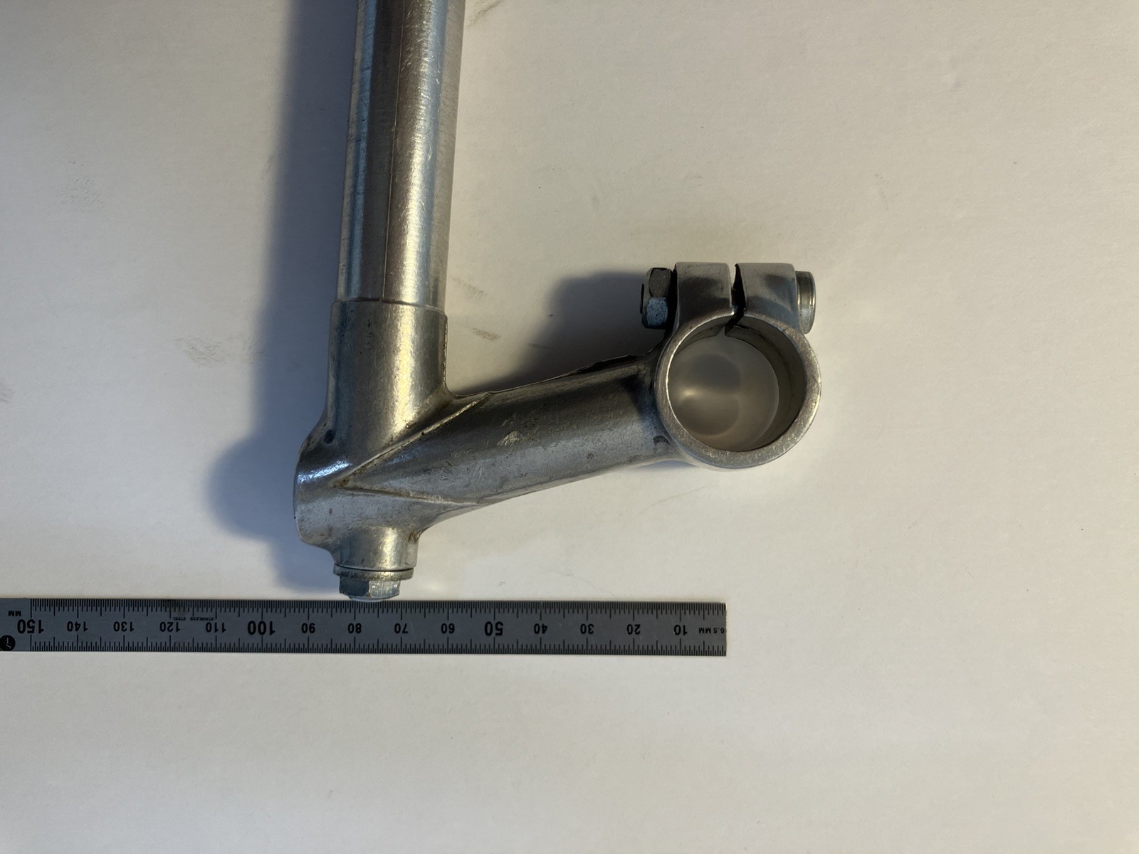 Vintage French Ava Quill Stem 75mm Reach, 25mm Clamp 22mm Shaft