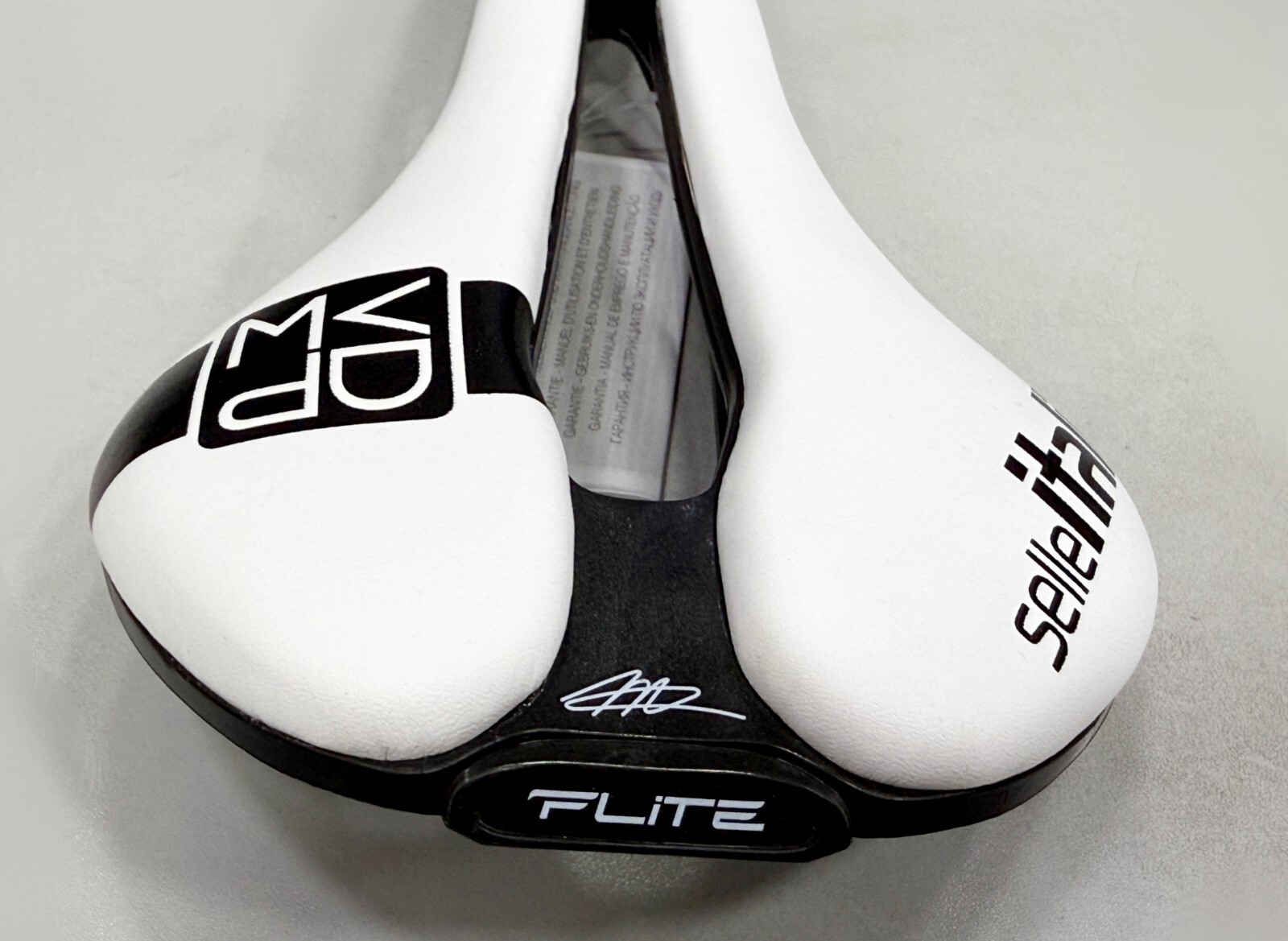 Selle Italia Flite Boost Kit Superflow MVDP Carbon Rail Saddle (White) 145x250mm