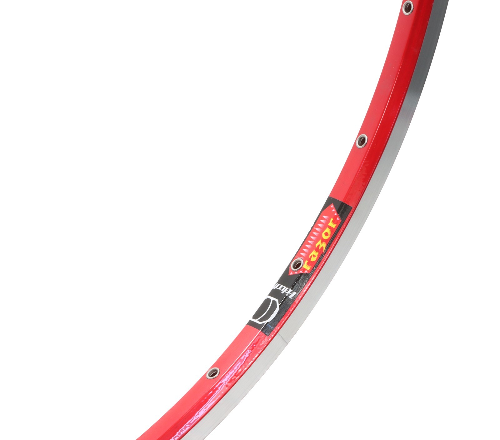 Velocity Razor Alloy Rim 700c 28H Red MSW Rim Australia Eyelets Road NEW NOS