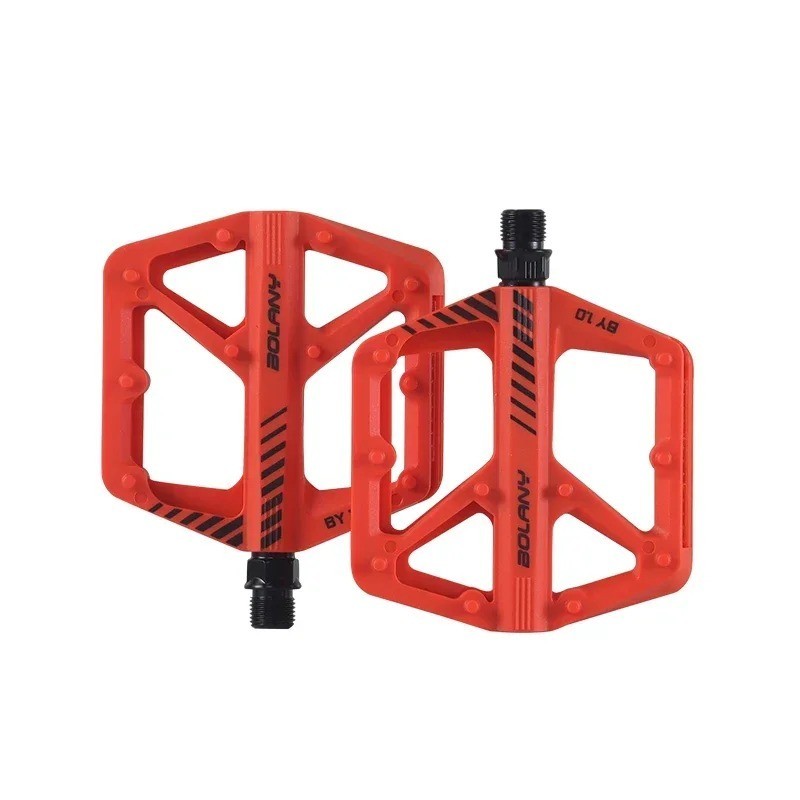 Nylon Anti Slip Mountain Bike Pedals Double Bearing MTB Waterproof Bicycle Pedal