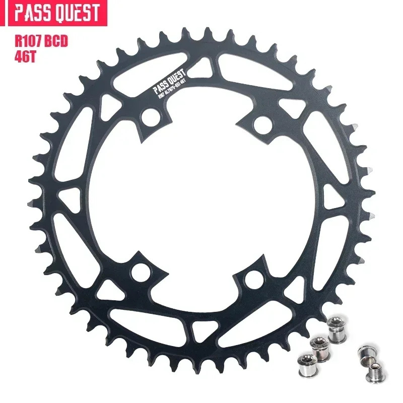 107bcd Chainring 12 Speed Round Chainwheel 36 40 42 54 56 58T for Crankset