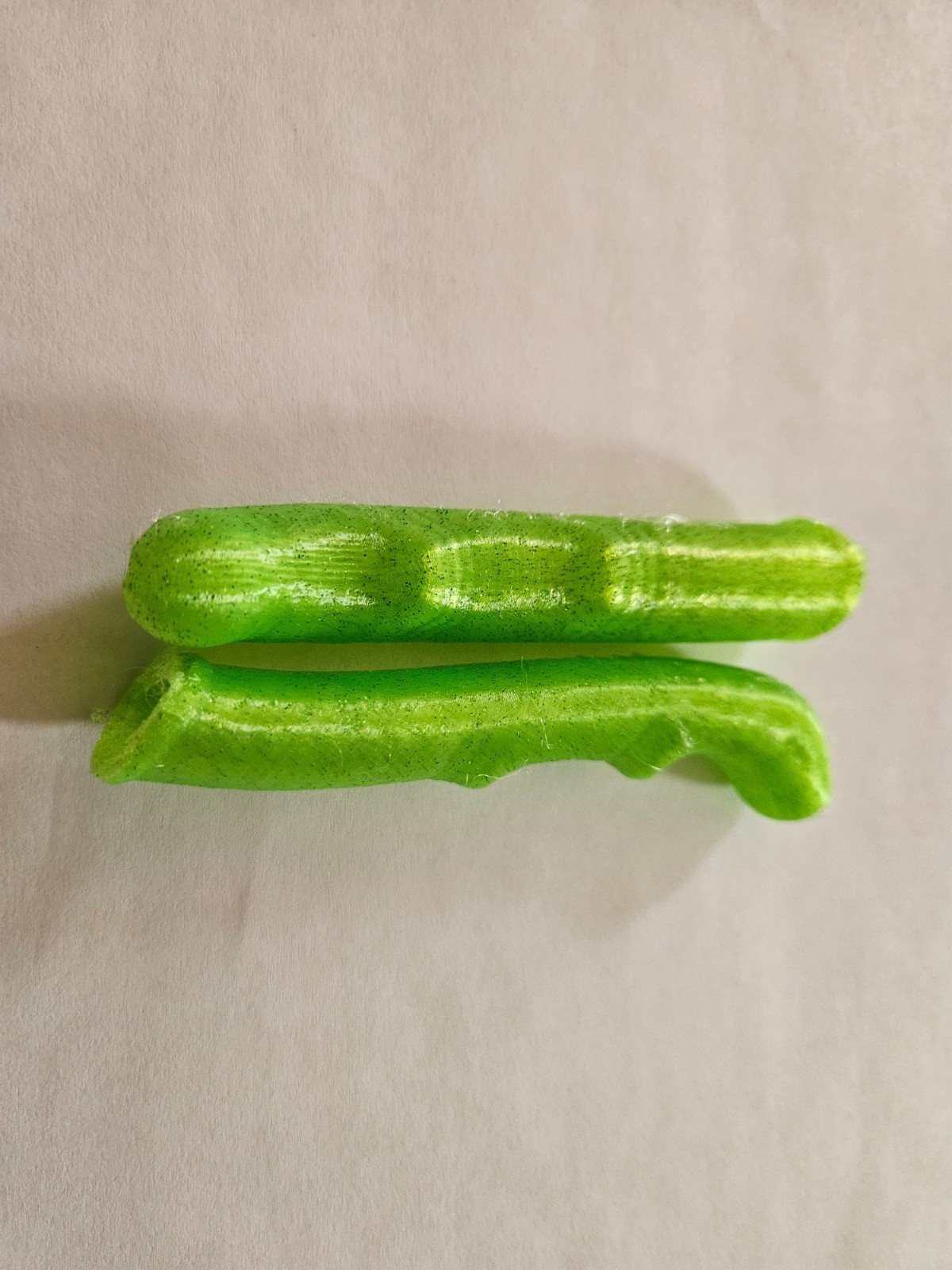 Green brake lever cover vintage style