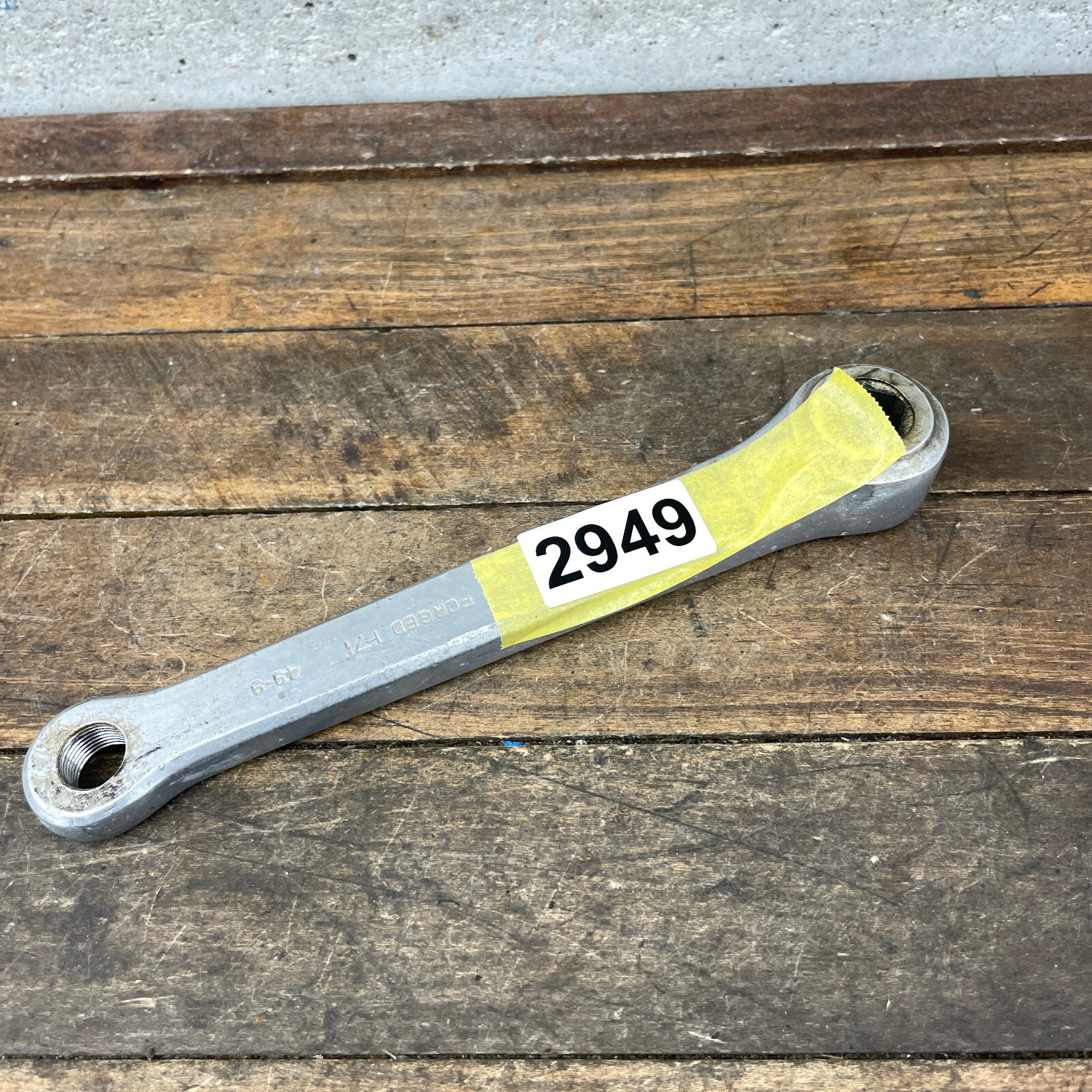 Vintage Sugino Maxy Left Crank Arm 171 mm Square Forged Old School BMX 49-9 B1