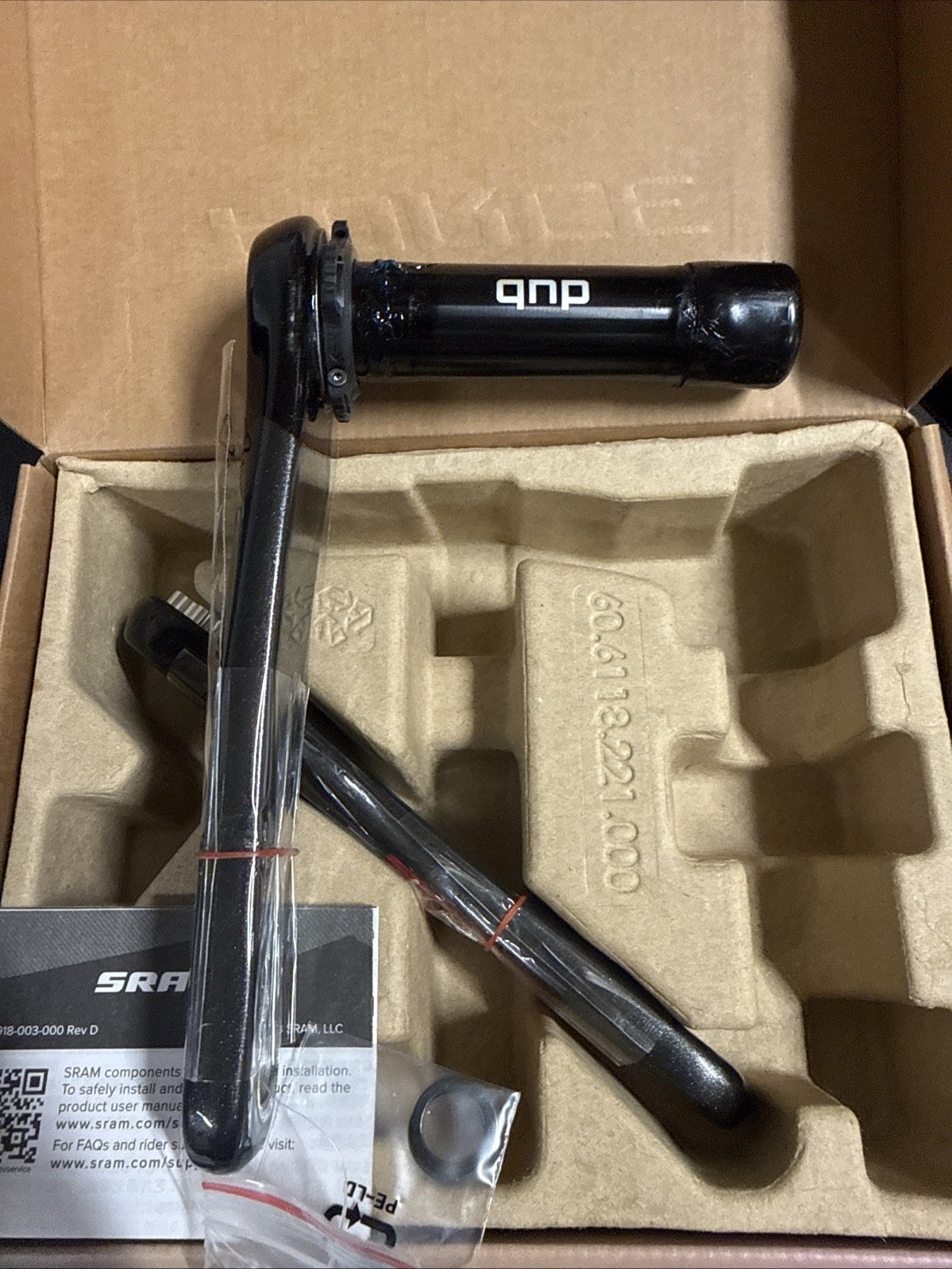 Sram Force D2 Carbon Road Crank Arms Dub Regular 175 (9479-6)