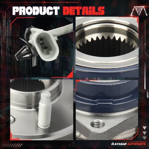 MAYASAF 513121 Front Wheel Hub Bearing Assembly for Chevy 1 PCS
