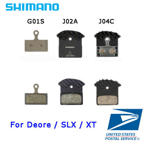 Shimano Disc Brake Pads G05A L05A J05A J04C N03A Resin Metal Cooling Fins MTB