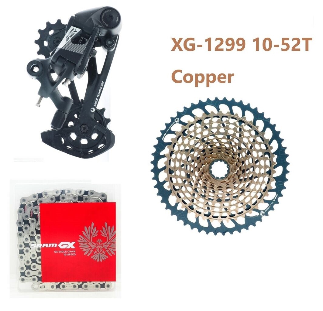 SRAM APEX 1×12 Eagle Mechanical Shifter/Rear Derailleur/CN/CS Groupset READ