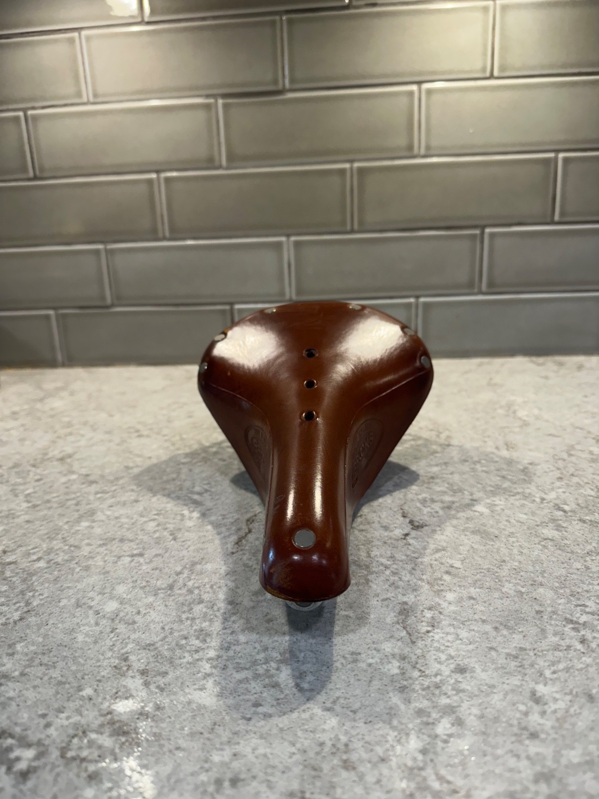 Brooks Bicycle Saddle B67 Brown Spring Leather Seat