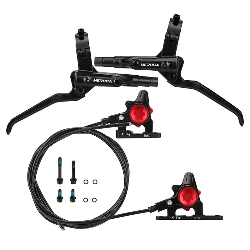 Racing Oil Brake Caliper Sets Racing Road Bike Hydraulic Disc Brake 850/1550mm