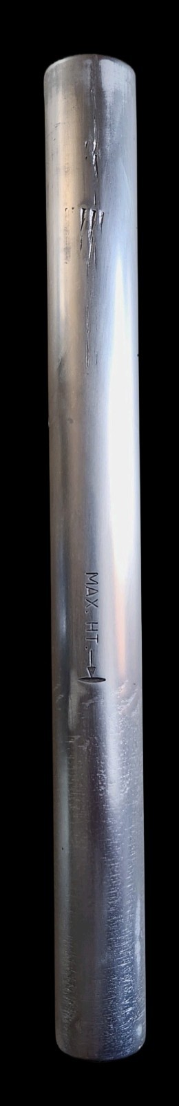 1980 Huffy Aerowind Slotted 20.7mm Seatpost Aluminum Silver 9″ Length