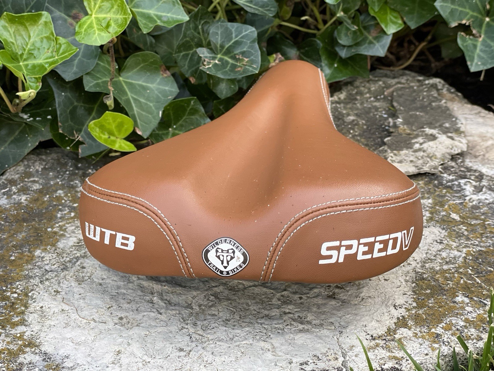Bianchi x WTB Speed V Saddle – Light Brown – Mountain Bike Gravel Touring