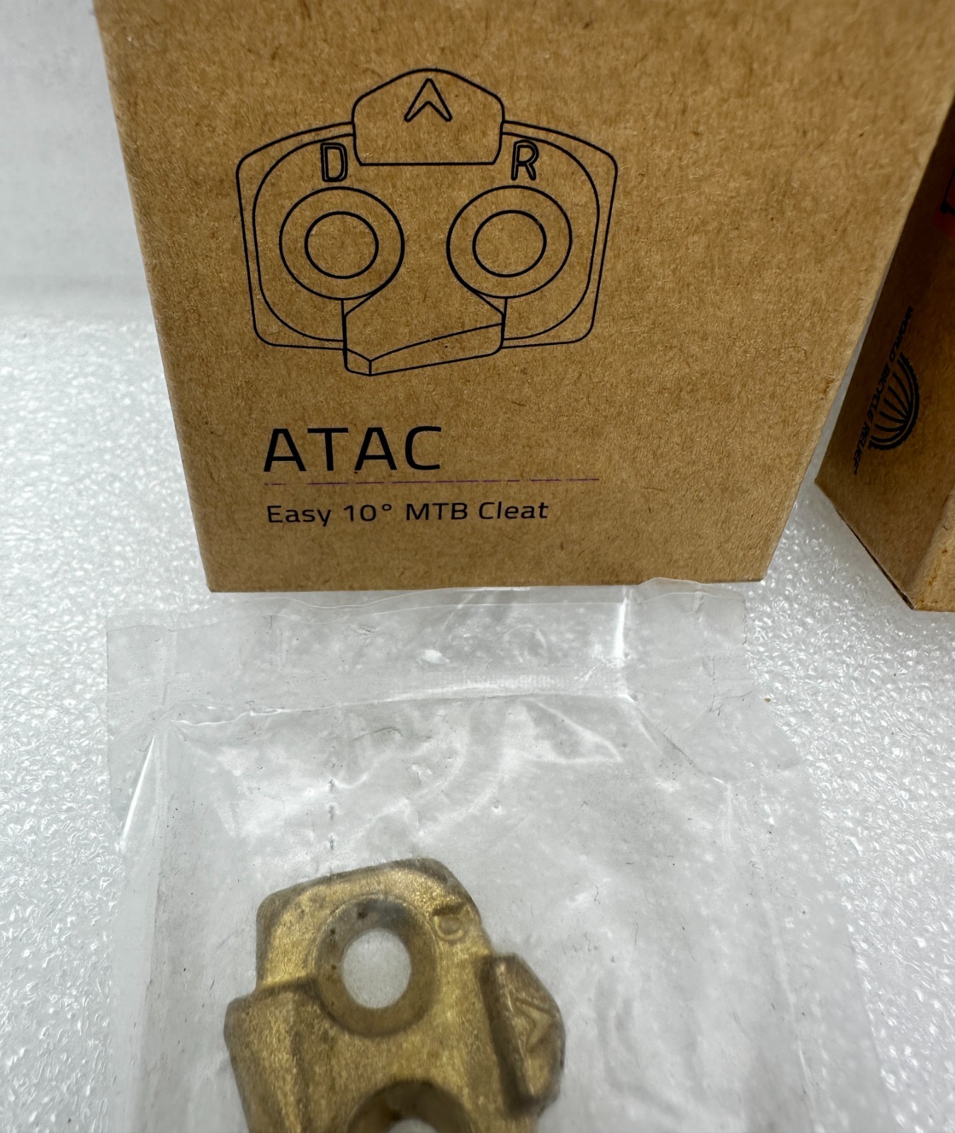 x2 TIME ATAC Easy 10° MTB Cleat For TIMESport Mountain Bike Pedals
