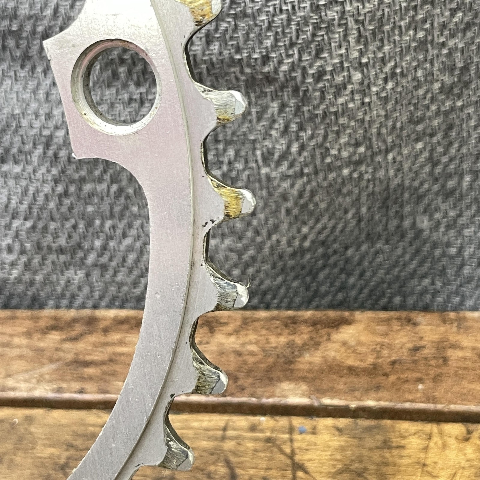 Vintage Shimano 39T Chainring 130 BCD 5-Arm Silver Road Racing Bike