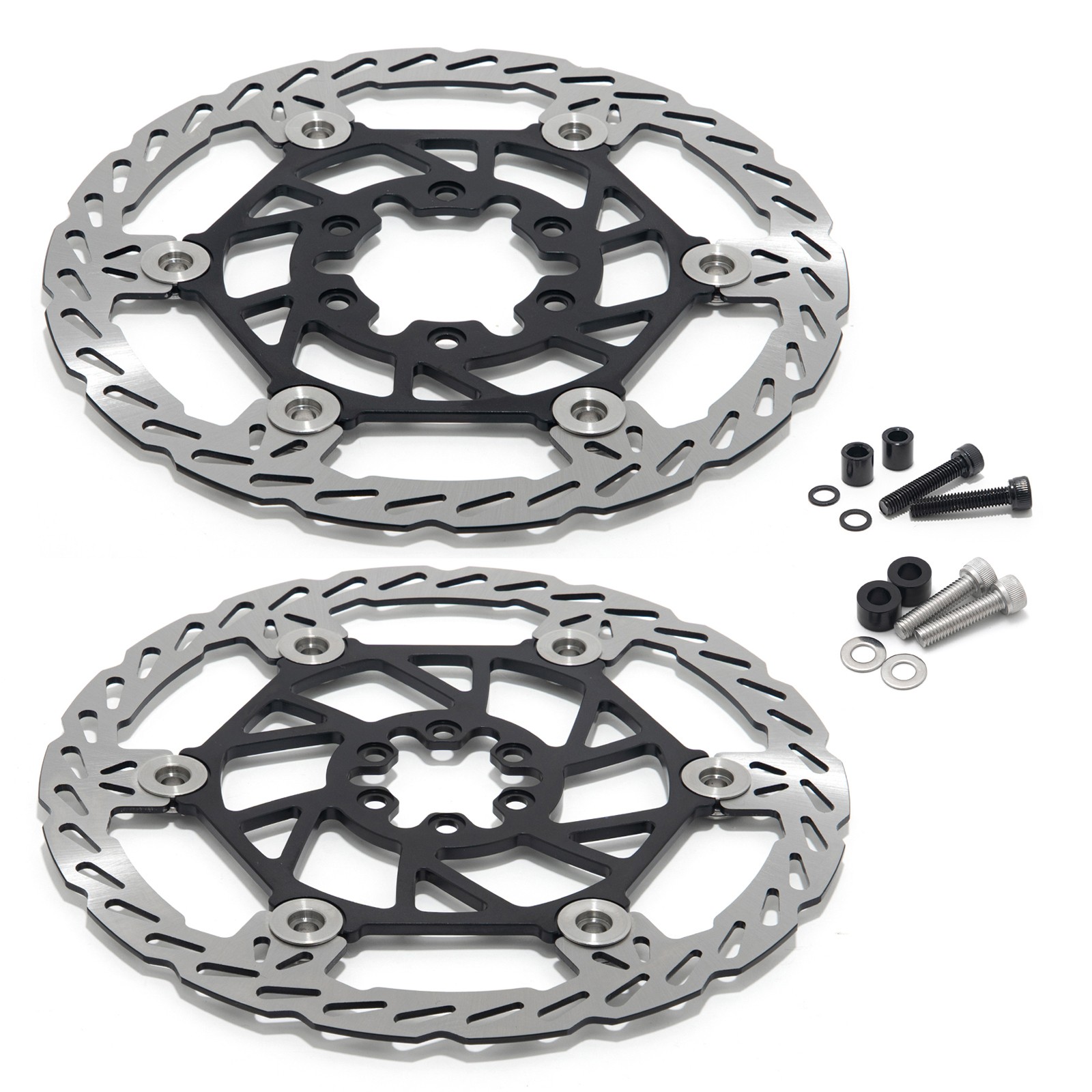 220mm Oversize Front Rear Brake Rotors + Adapters for Talaria Sting MX3 MX4