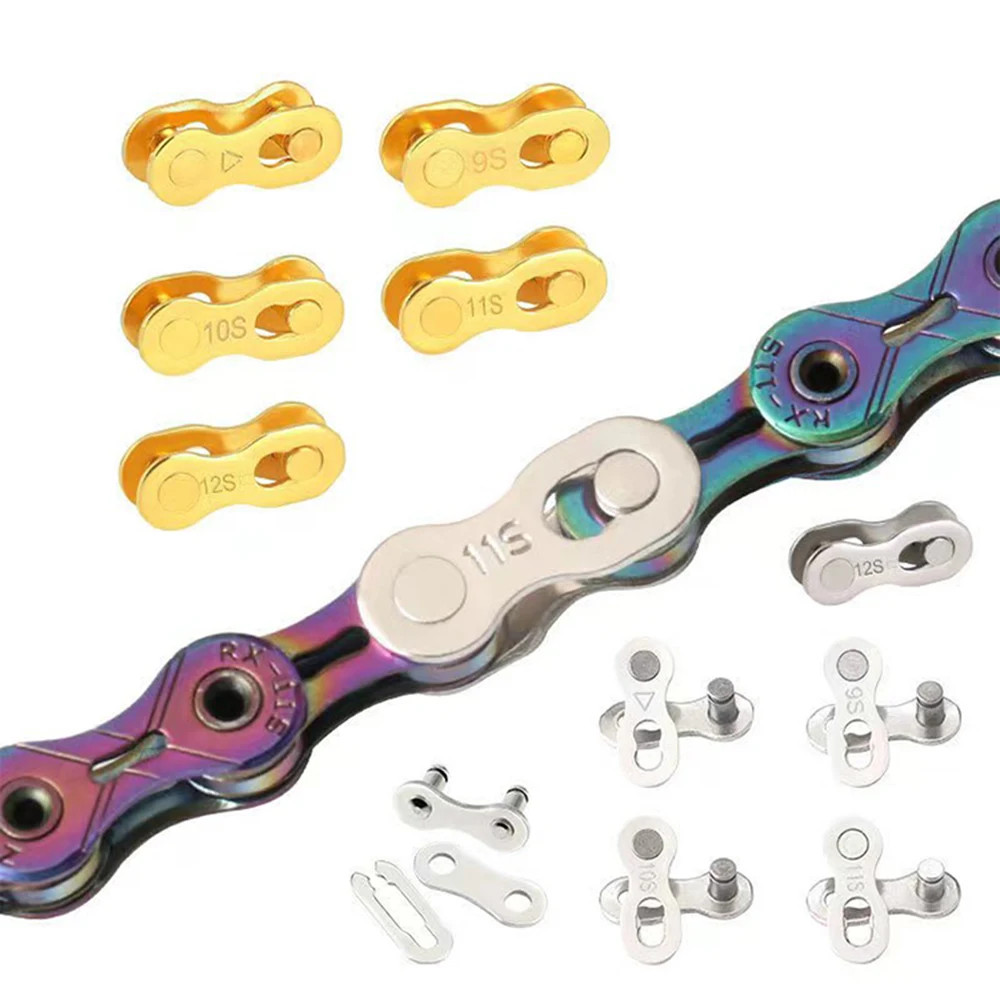 Universal Bike Chain Quick Link Connector Master Link for 1-12 Speed Bicycle