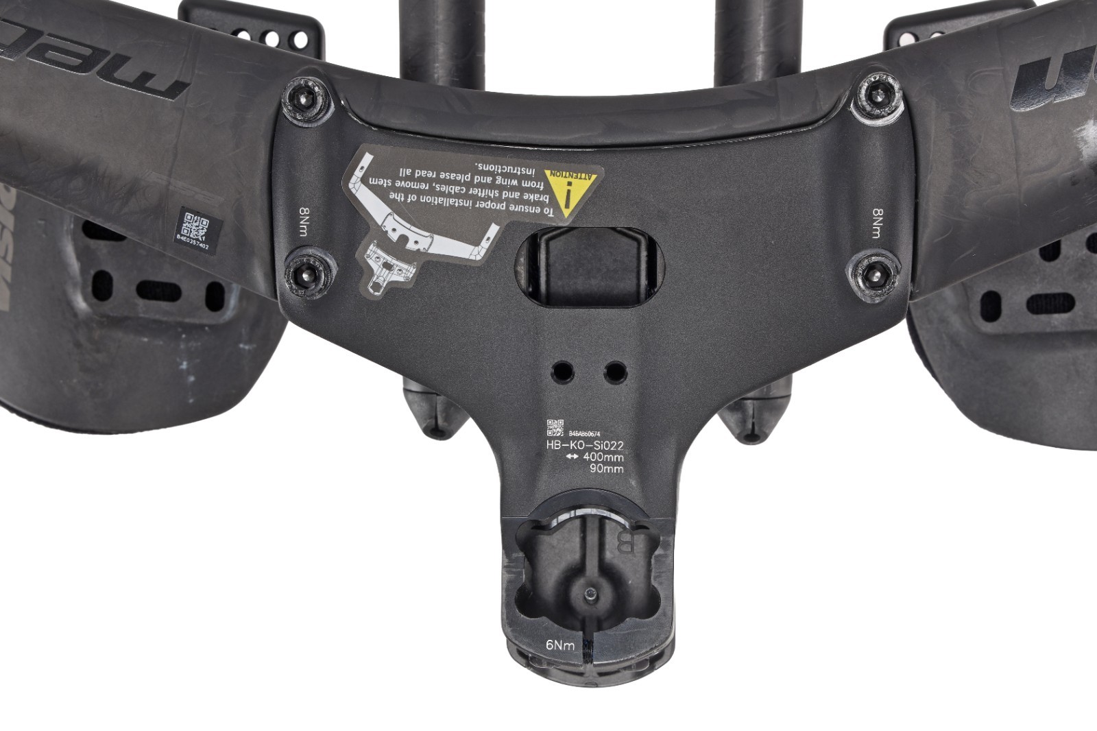Vision Metron TFA Carbon Aero Handlebar System JS Extensions 90mm Stem Snakebite